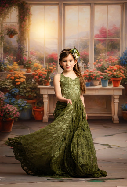 Green House Blooms - With Sweep Option