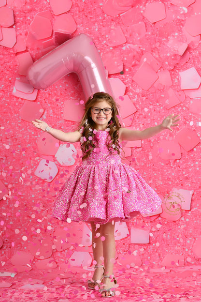 Pink Carnation Confetti