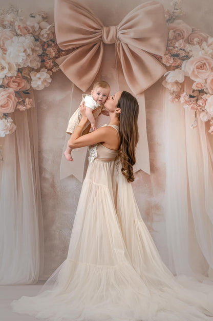 Ribboned Bloom  - With Sweep Option