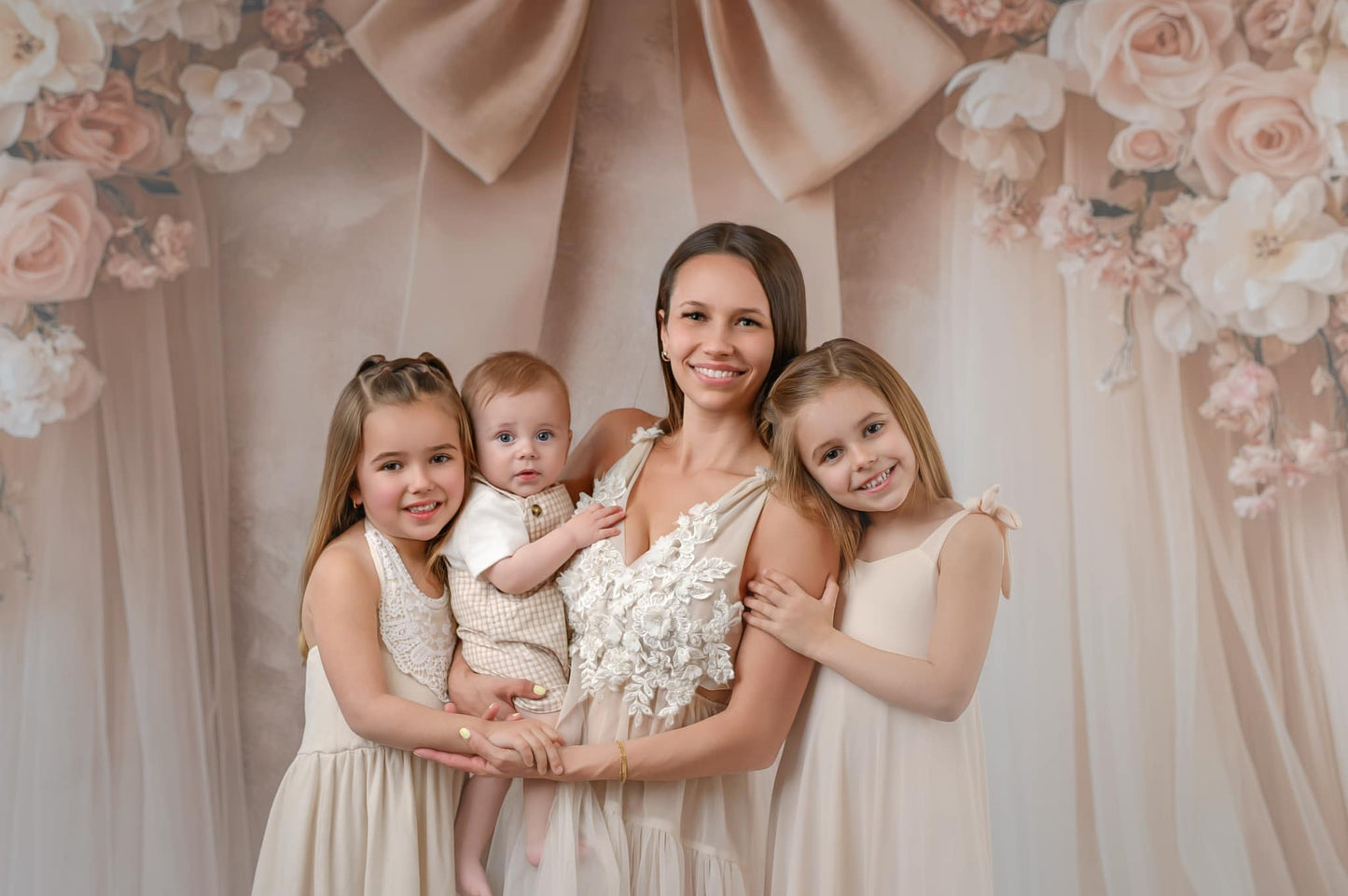 Ribboned Bloom  - With Sweep Option