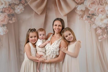 Ribboned Bloom  - With Sweep Option