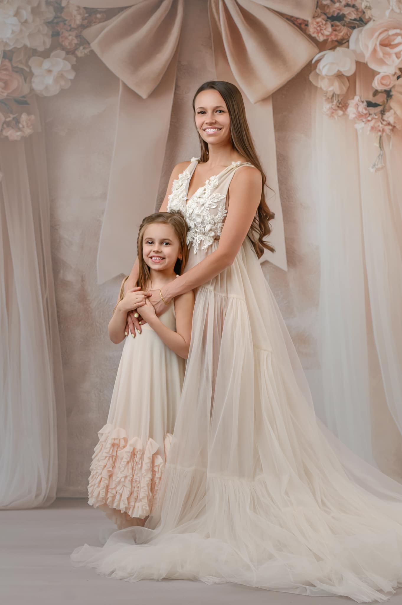 Ribboned Bloom  - With Sweep Option