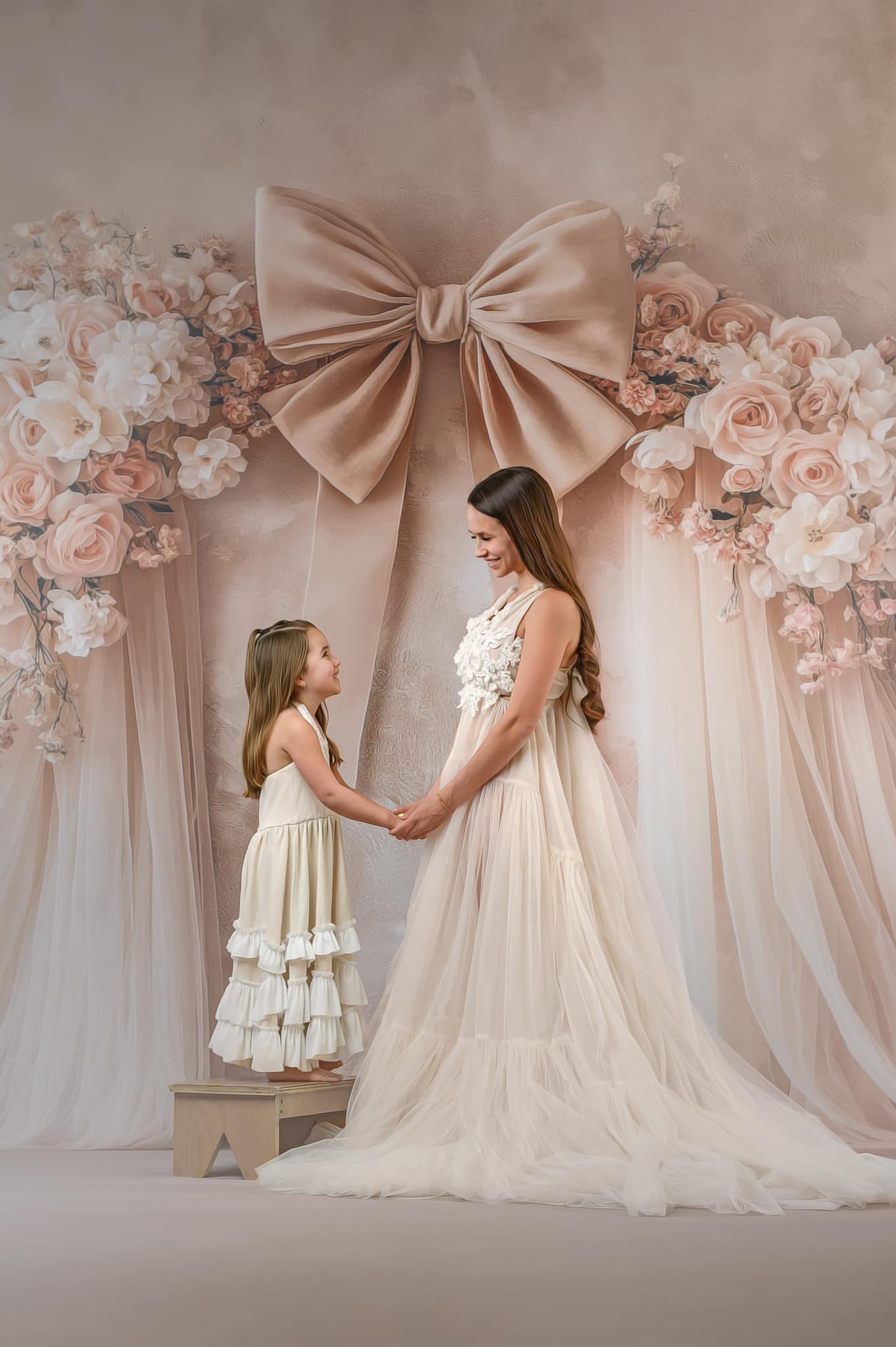 Ribboned Bloom  - With Sweep Option