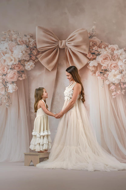 Ribboned Bloom  - With Sweep Option