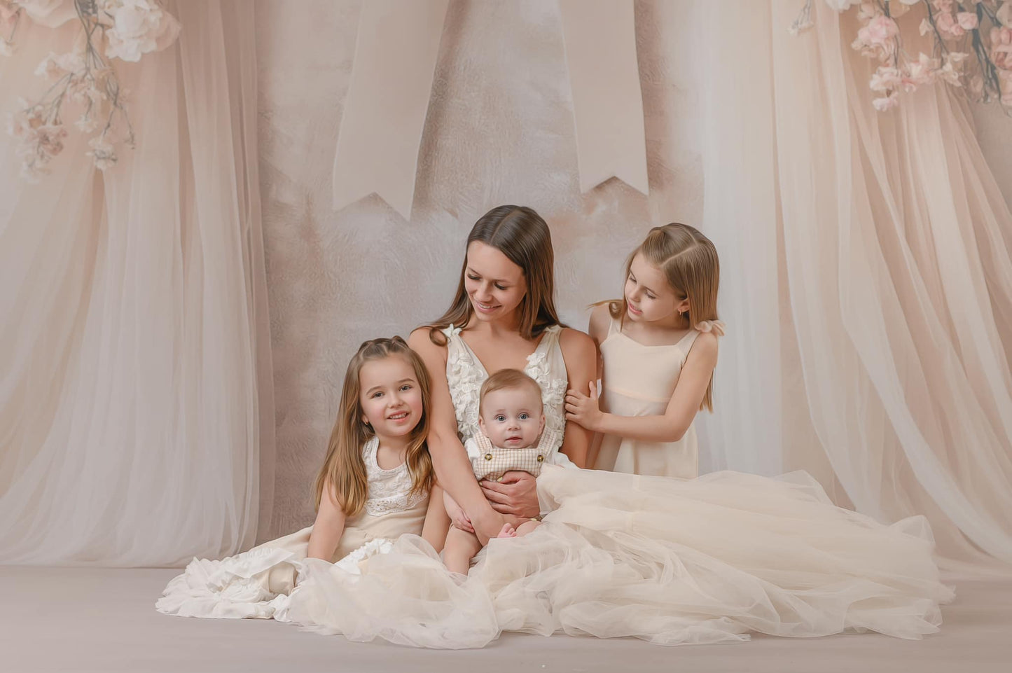 Ribboned Bloom  - With Sweep Option