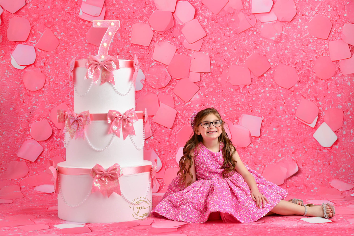 Pink Carnation Confetti