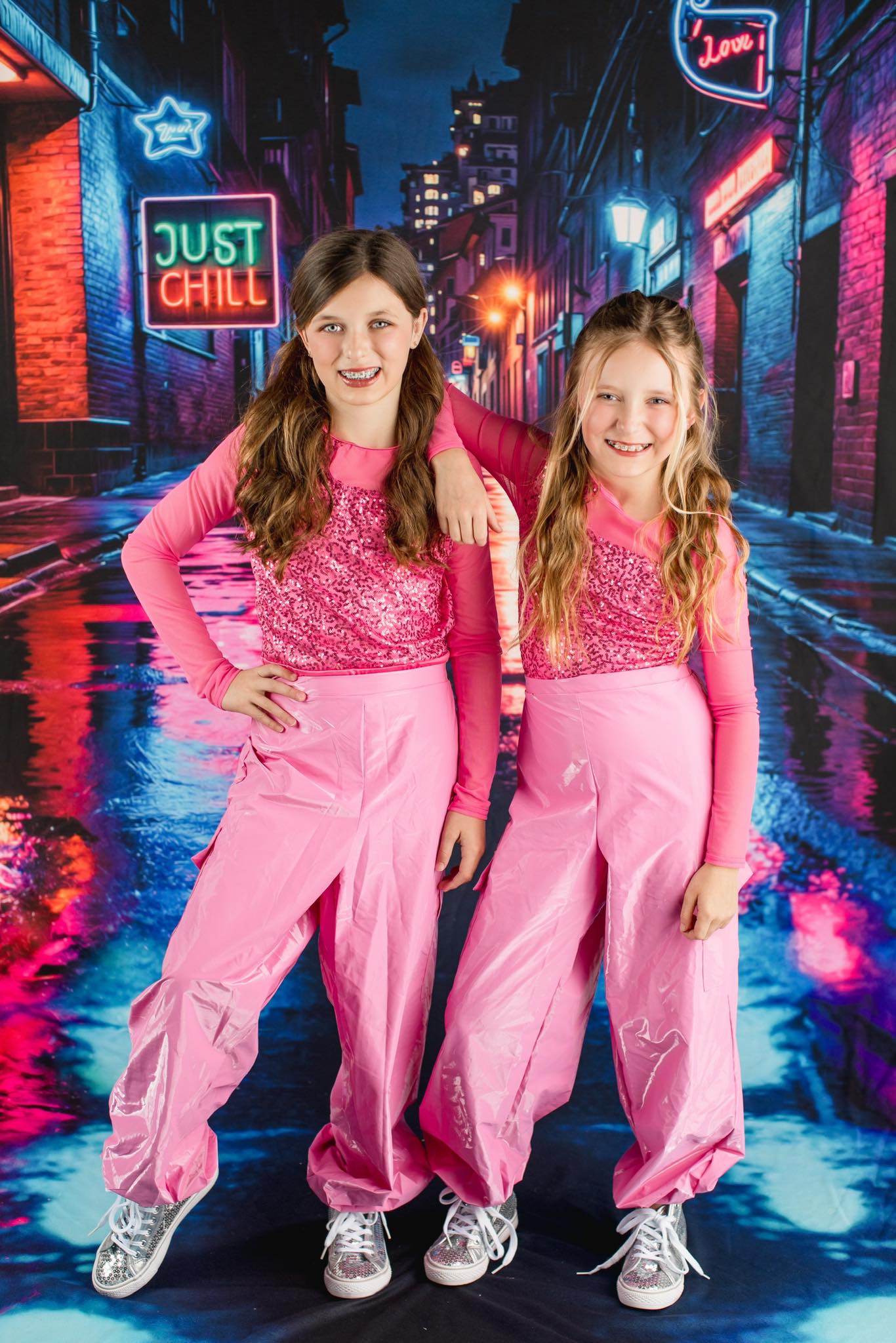 Neon Alley - With Sweep Option