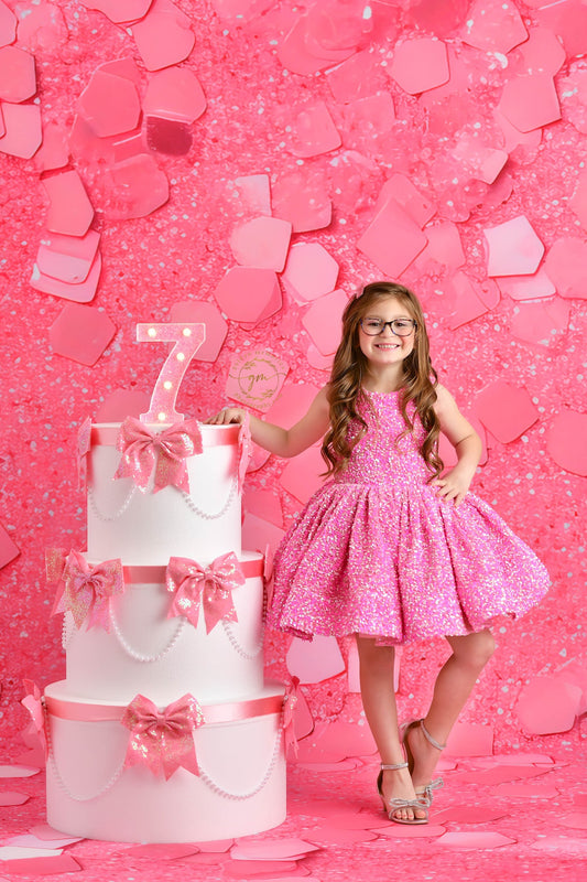 Pink Carnation Confetti