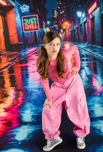 Neon Alley - With Sweep Option