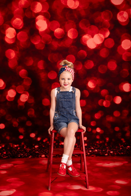 Red Shimmering Stage - Sweep Sizes Only