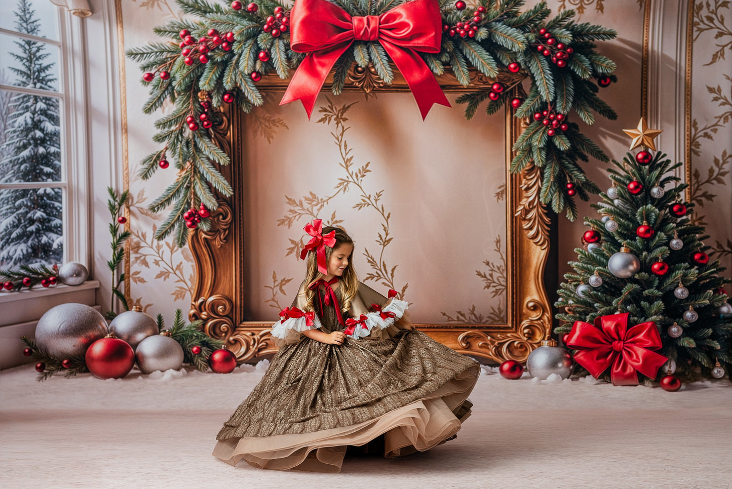 Holiday Portrait Room - with Sweep Option