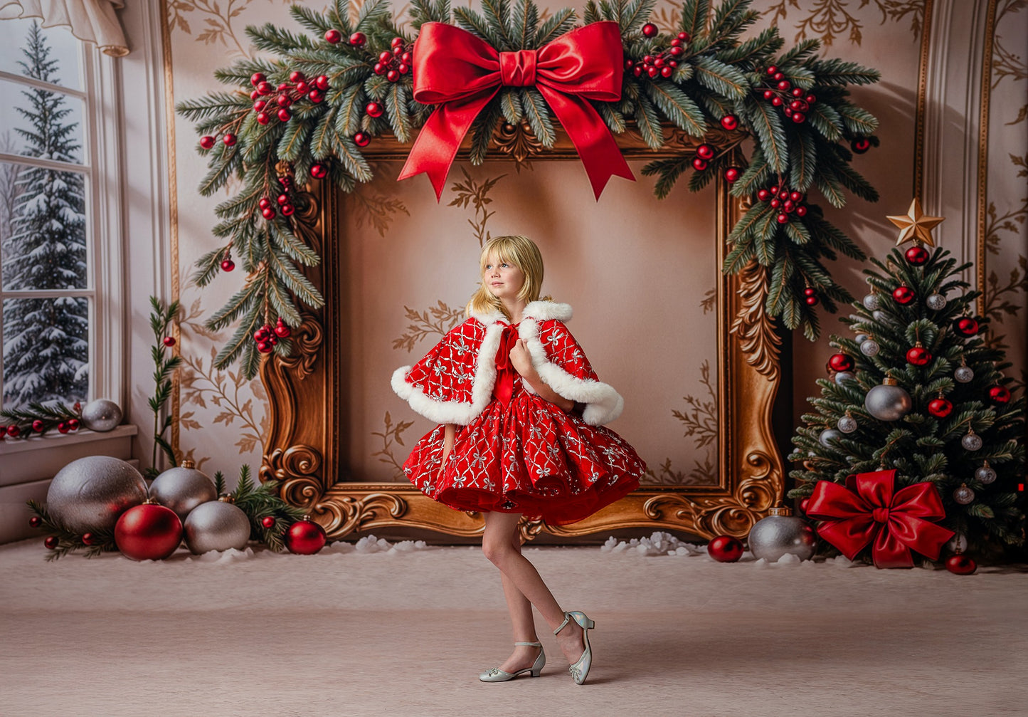 Holiday Portrait Room - with Sweep Option