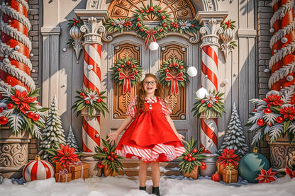 North Pole Manor Gates - with Sweep Option