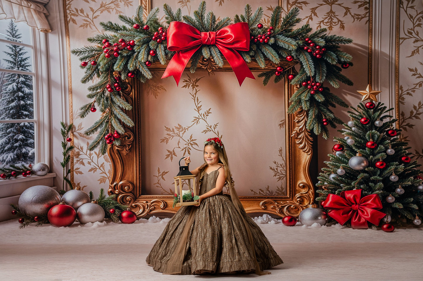 Holiday Portrait Room - with Sweep Option