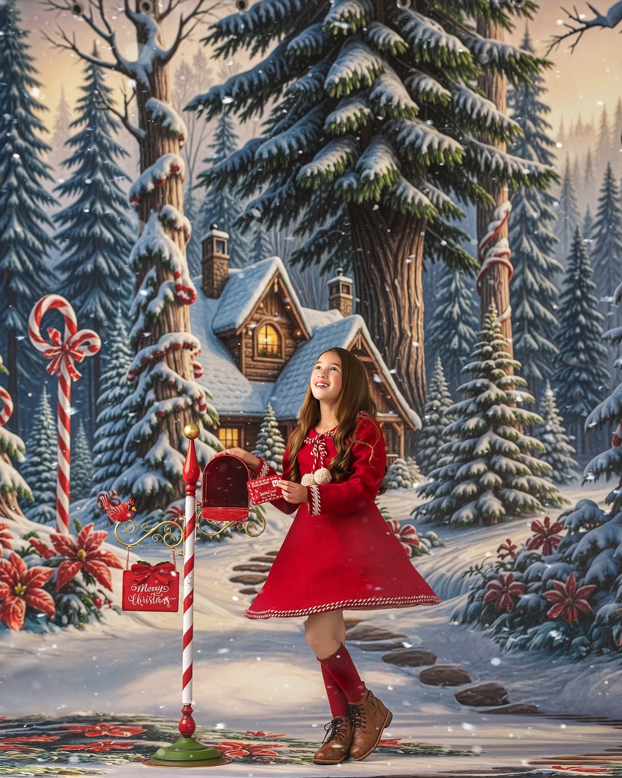 Sugarplum Pines - with Sweep Option