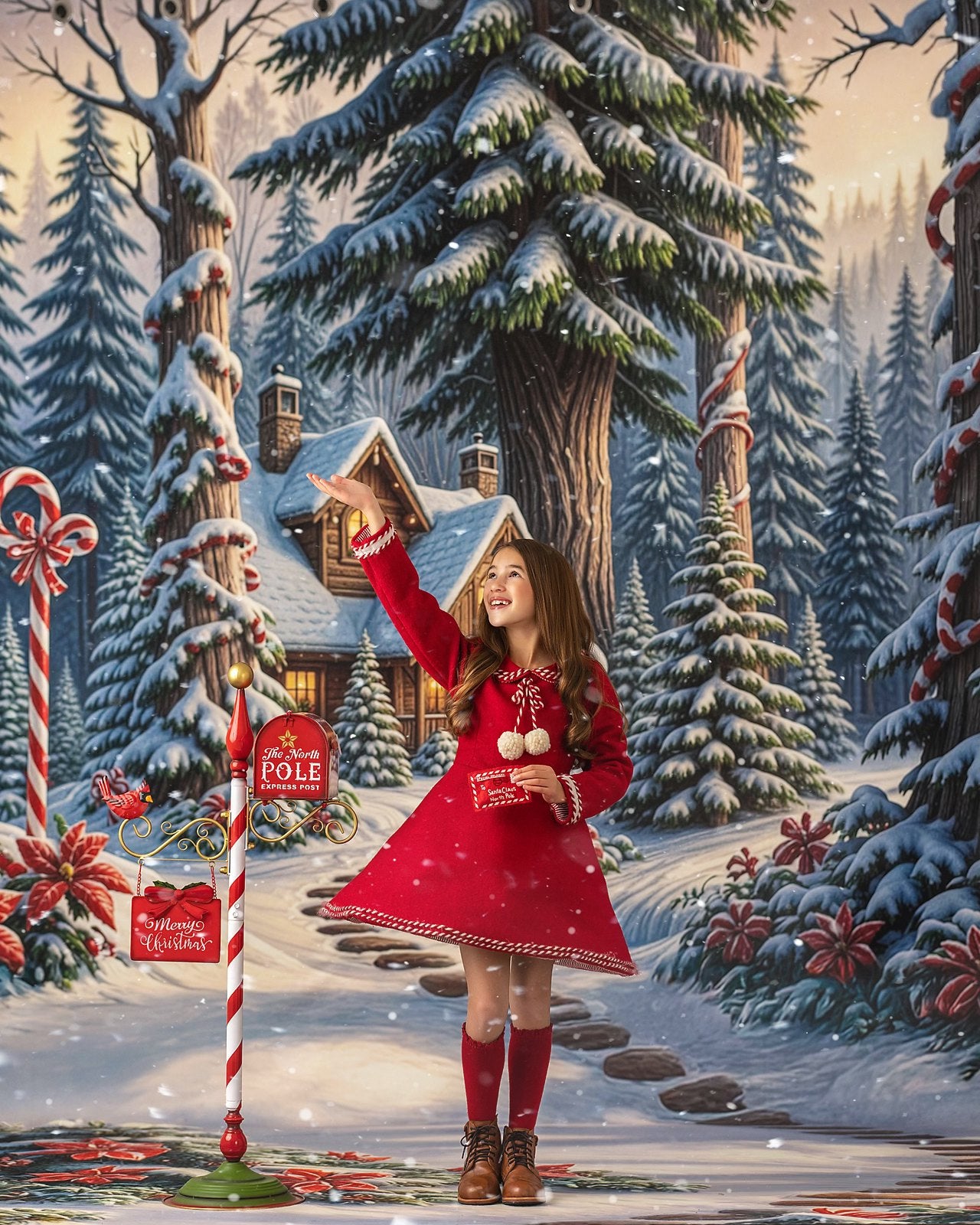 Sugarplum Pines - with Sweep Option