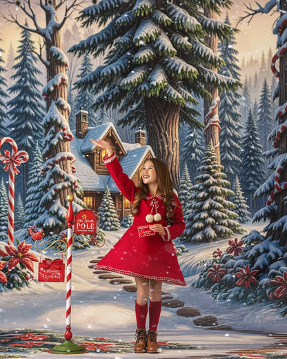 Sugarplum Pines - with Sweep Option