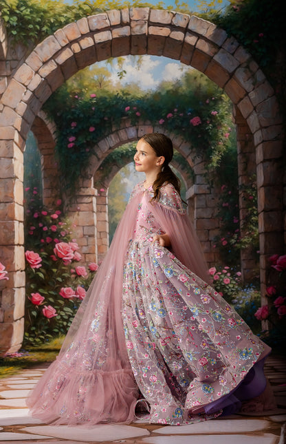 Arcadian Rose Gate - With Sweep Option