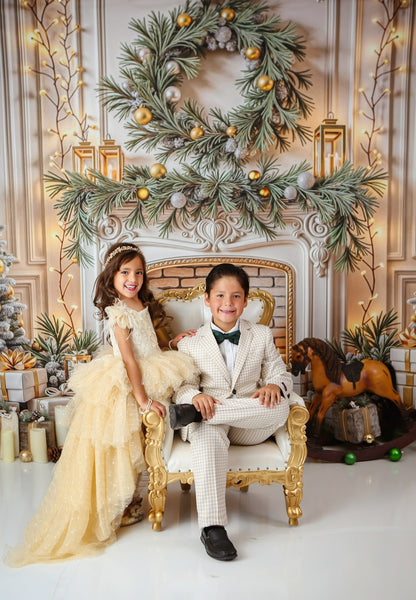 Noel By The Fire - with Sweep Option