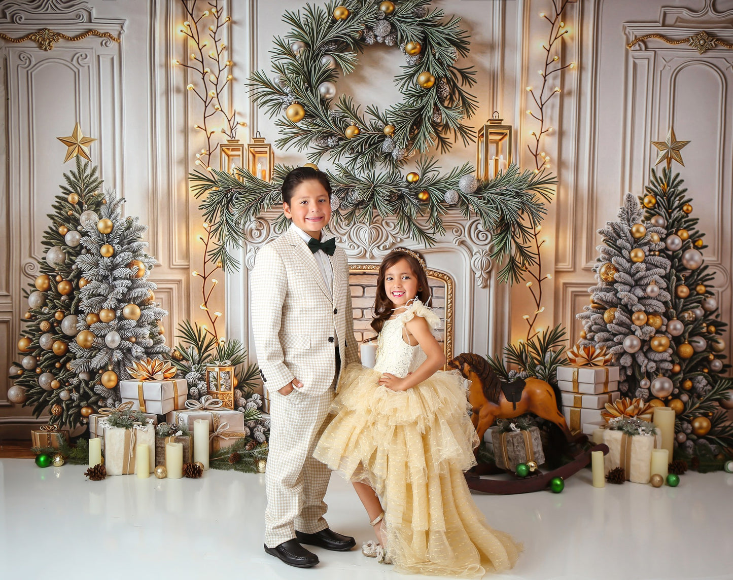 Noel By The Fire - with Sweep Option