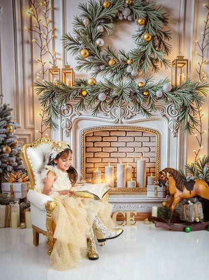 Noel By The Fire - with Sweep Option