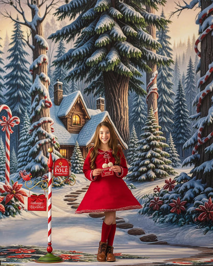 Sugarplum Pines - with Sweep Option