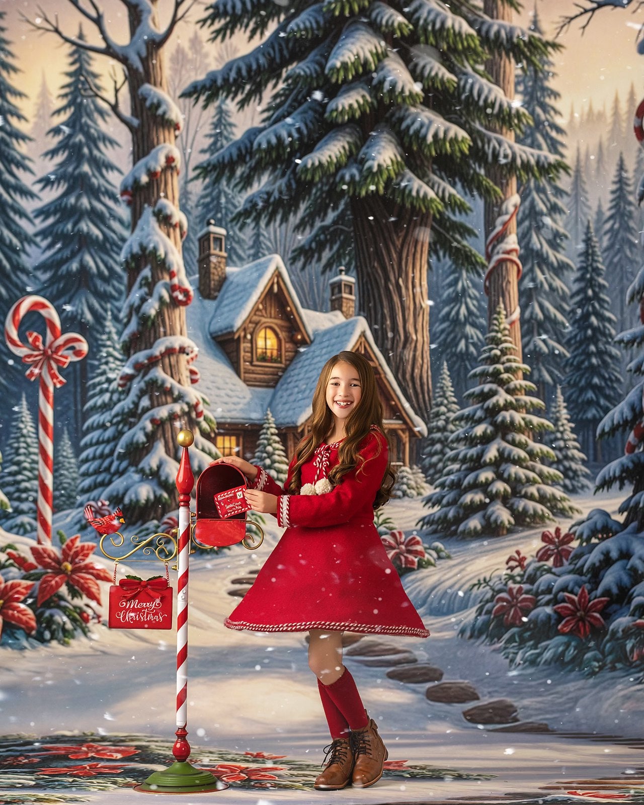 Sugarplum Pines - with Sweep Option