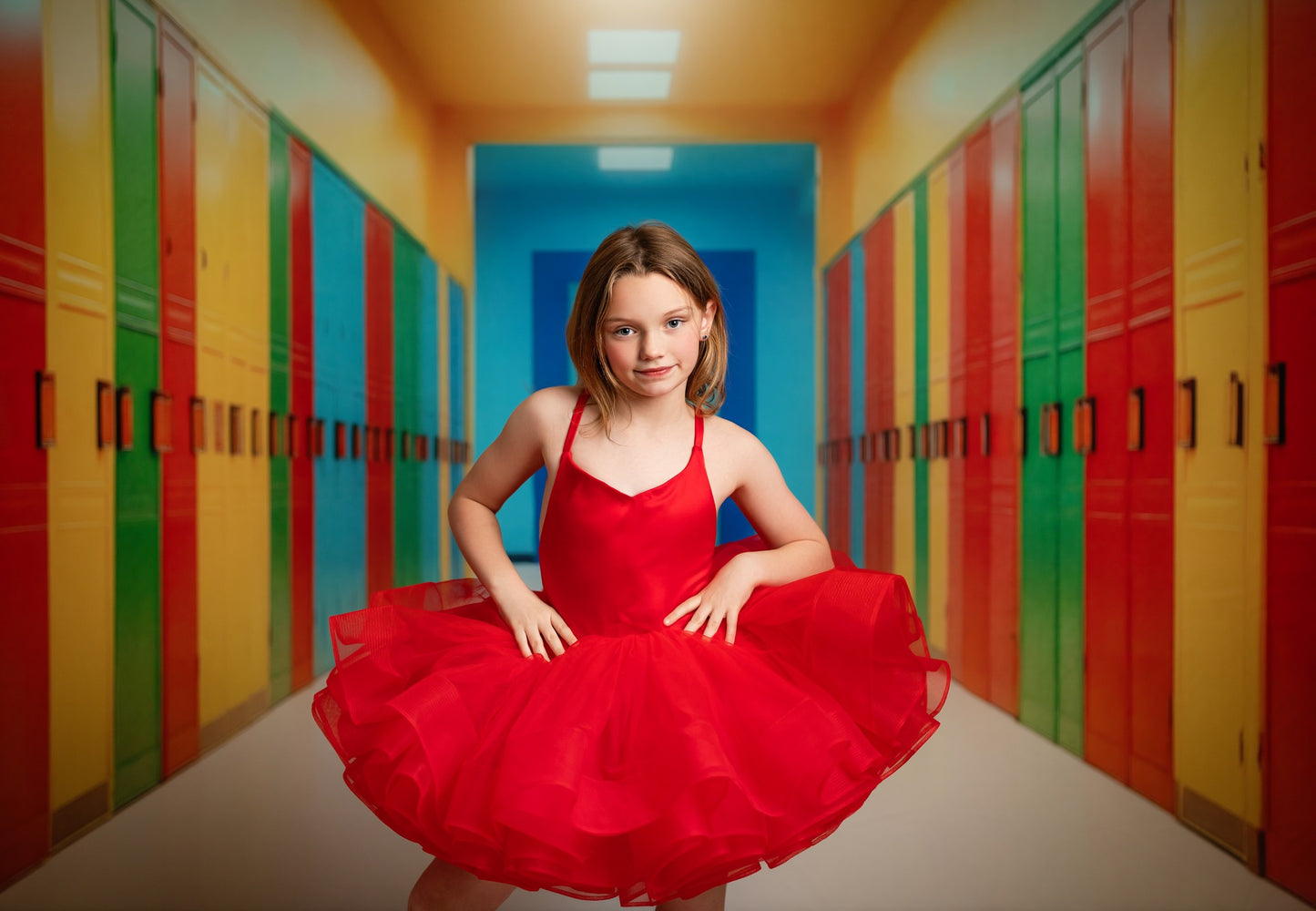 Elementary Hall - With Sweep Option