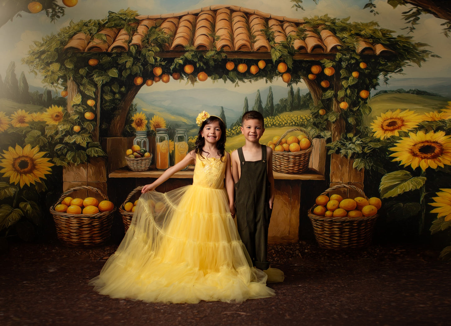 Lemon Blossom Stand - With Sweep Option