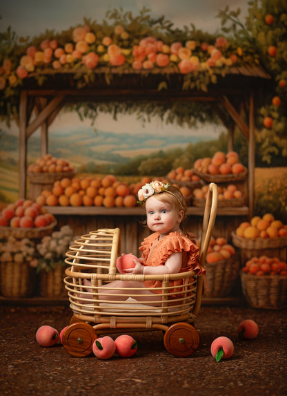 Peach Blossom Grove - With Sweep Option