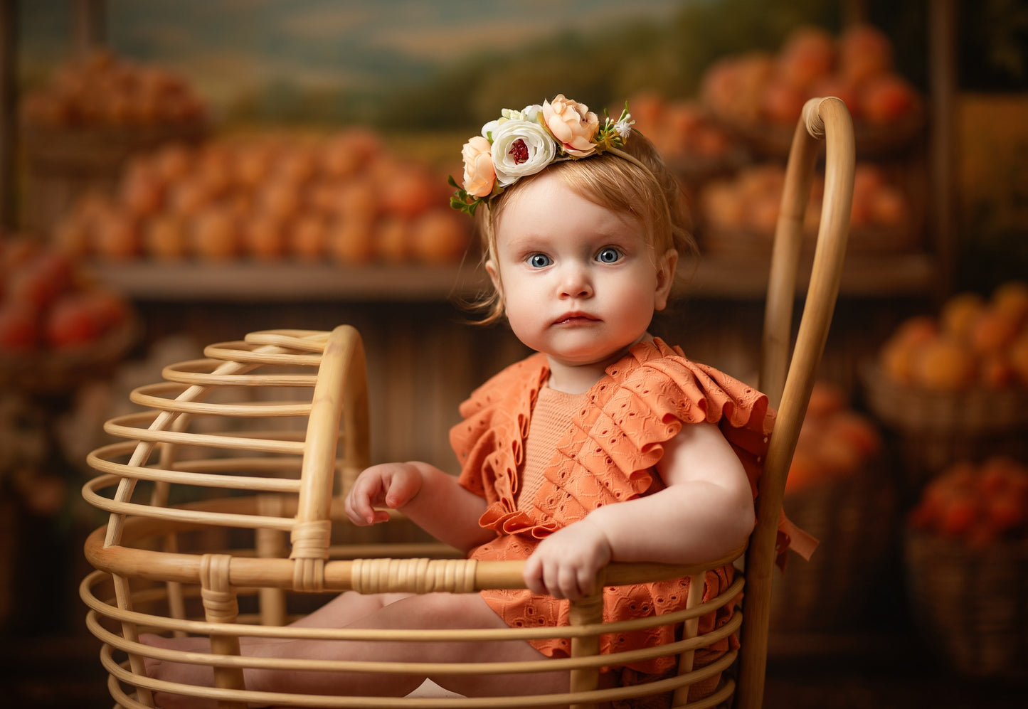 Peach Blossom Grove - With Sweep Option