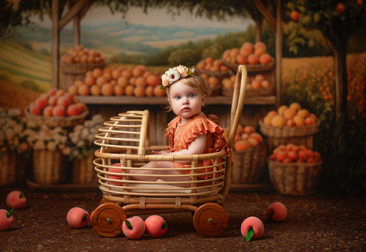 Peach Blossom Grove - With Sweep Option