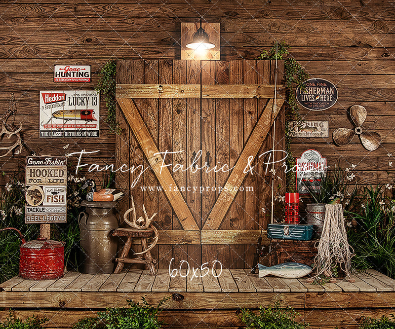 Eat Sleep Fish 60x50" - Littles Collection