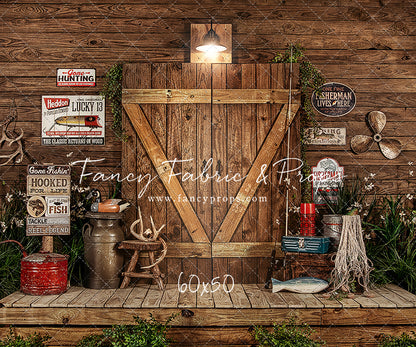 Eat Sleep Fish 60x50" - Littles Collection