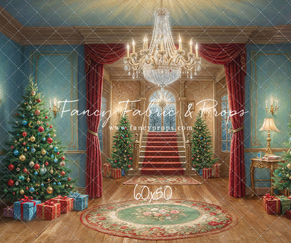 Elegant Holiday Hallway - With Sweep Option