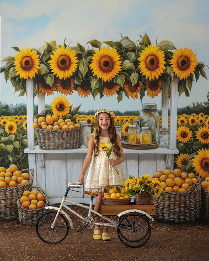 Citrus & Sunflower Charm - With Sweep Option