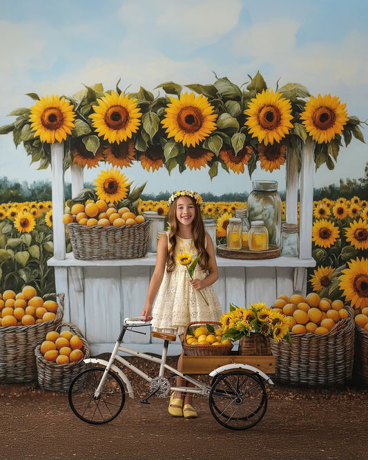 Citrus & Sunflower Charm - With Sweep Option