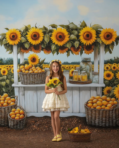 Citrus & Sunflower Charm - With Sweep Option