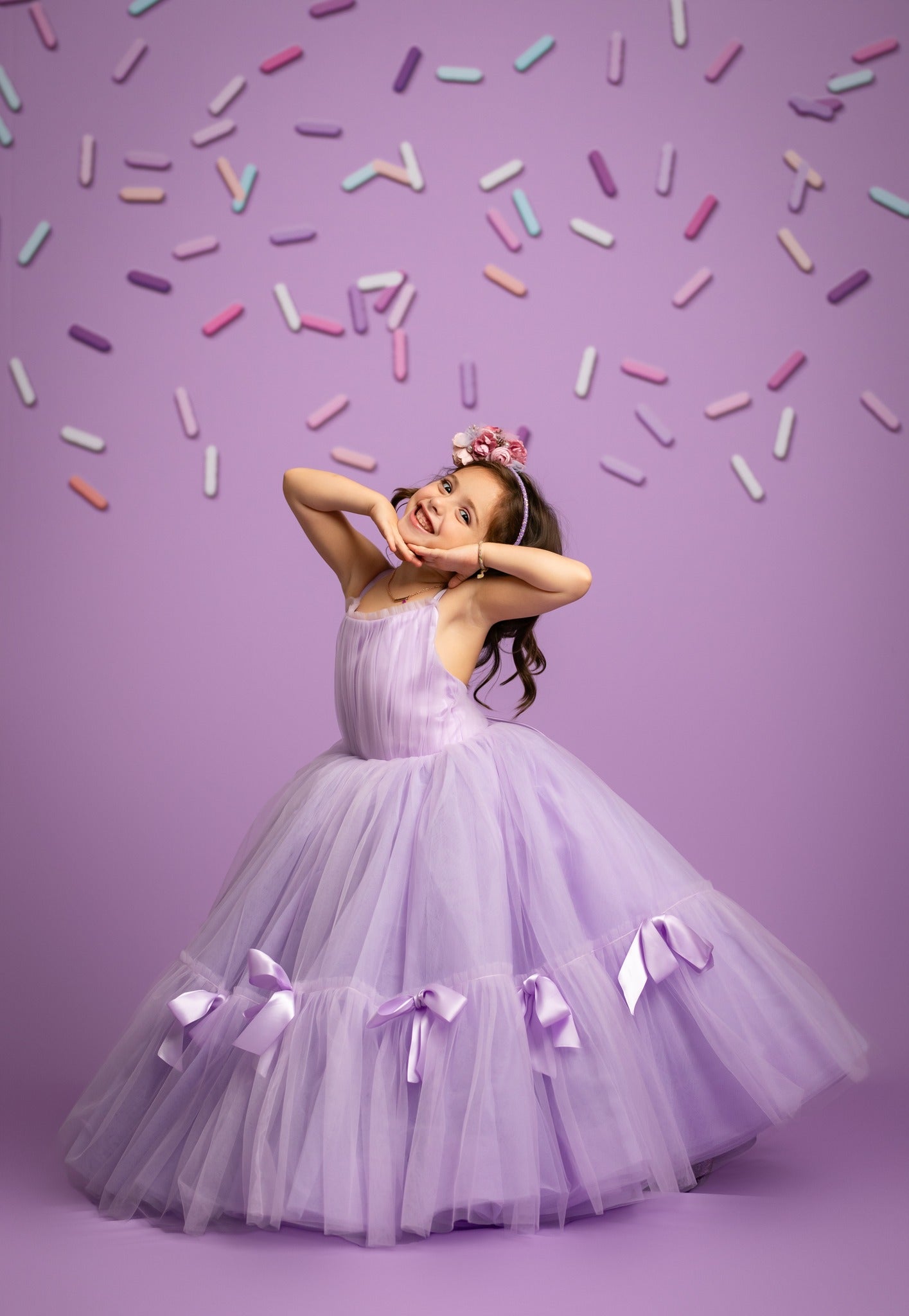 Violet Candy Confetti