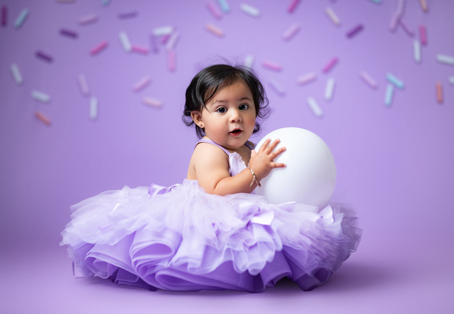 Violet Candy Confetti