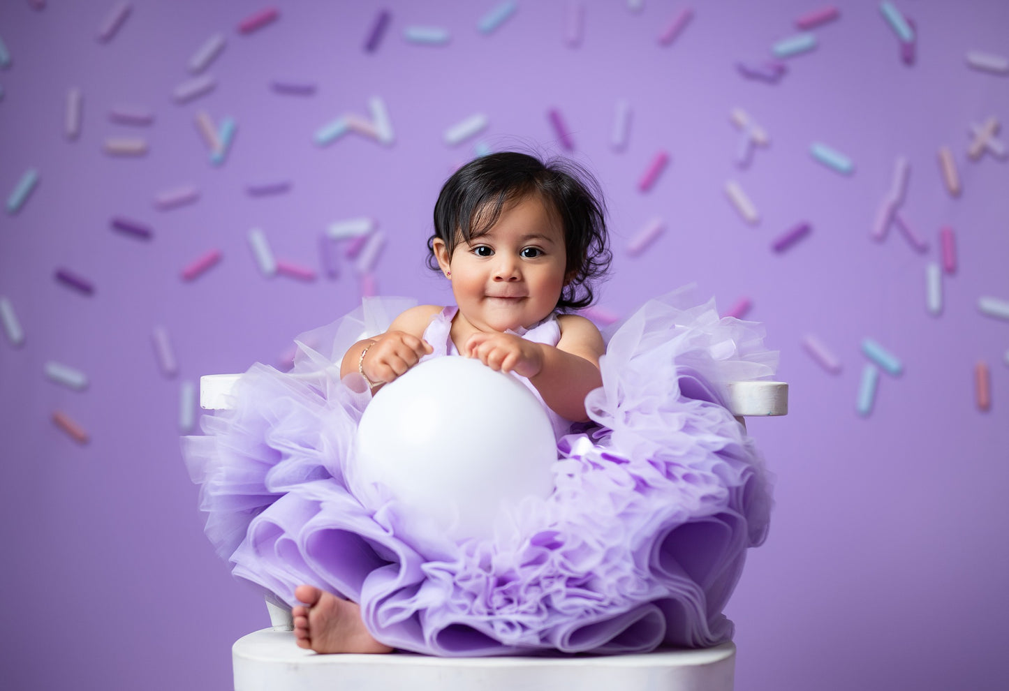 Violet Candy Confetti