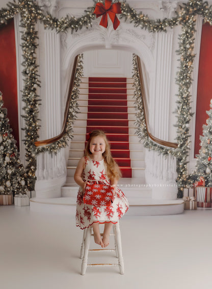 Grand Christmas Staircase - with Sweep Option