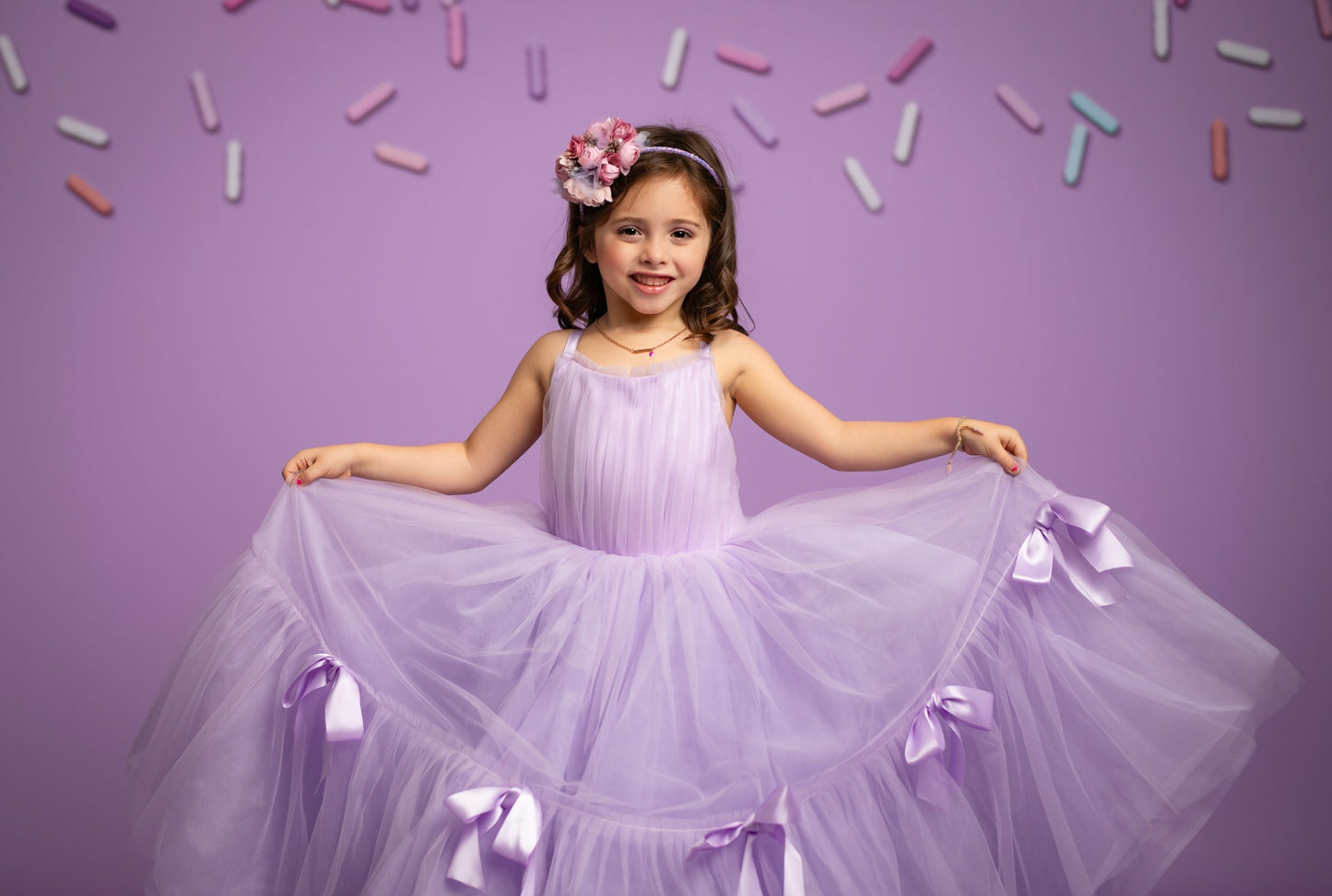 Violet Candy Confetti