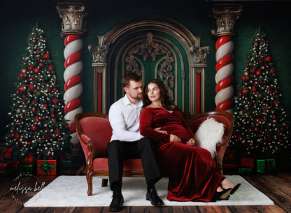 Saint Nick's Christmas Door