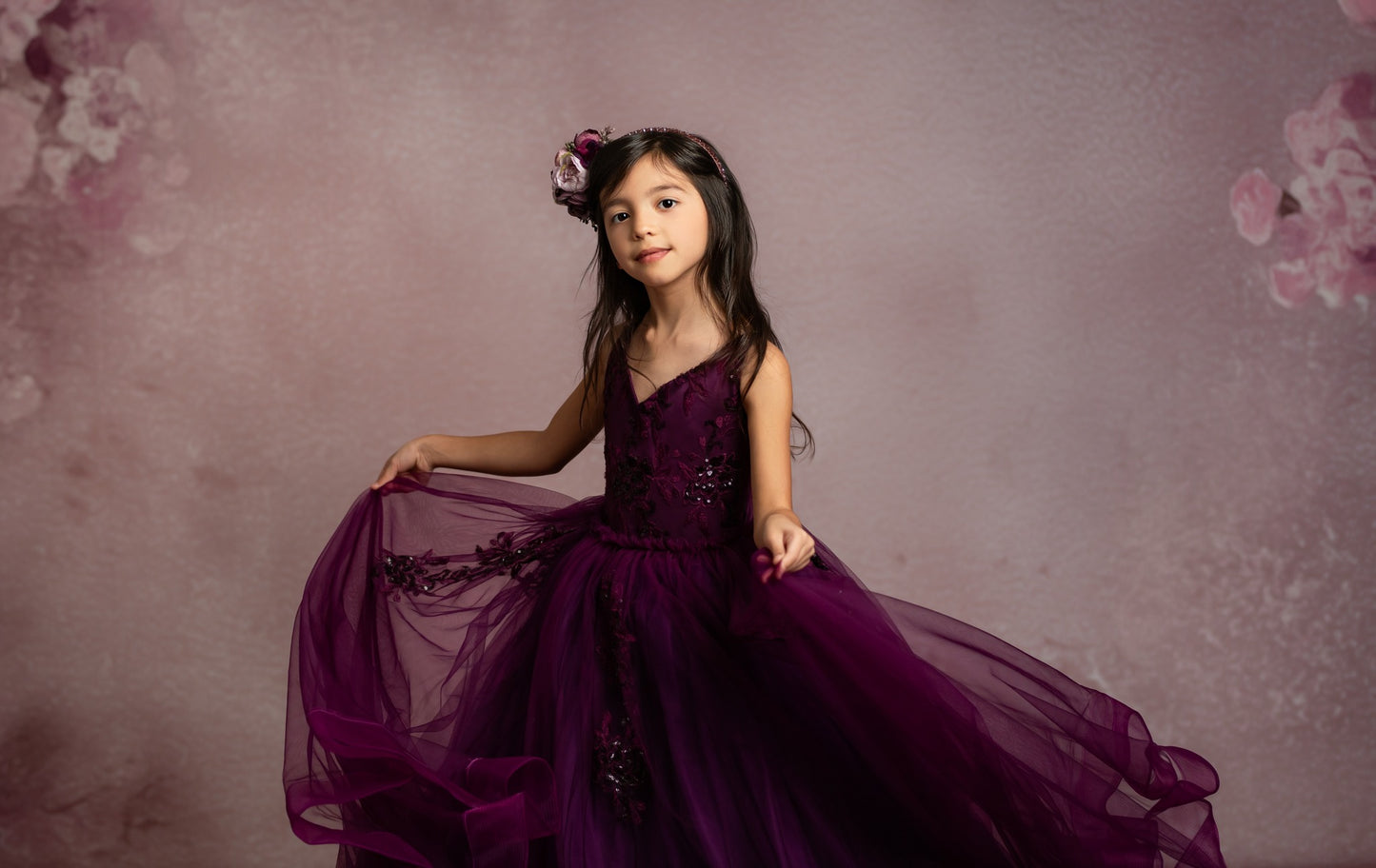 Plum Whisper Mist - With Sweep Option