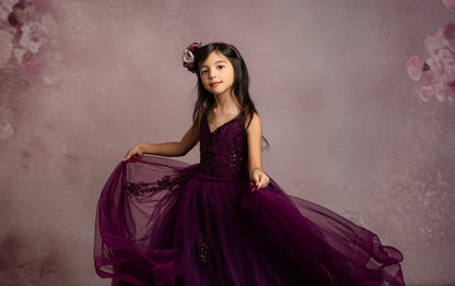 Plum Whisper Mist - With Sweep Option