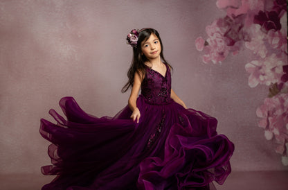 Plum Whisper Mist - With Sweep Option