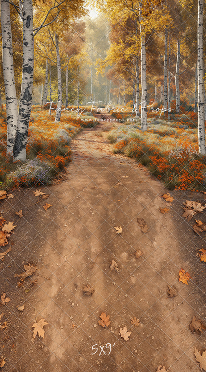 Beautiful Autumn Stroll - With Sweep Option