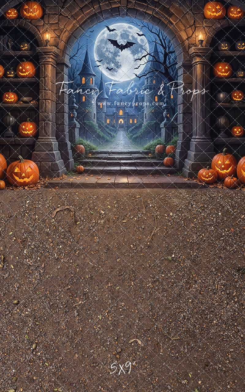 Gothic Halloween Gateway - Dirt Floor - With Sweep Option