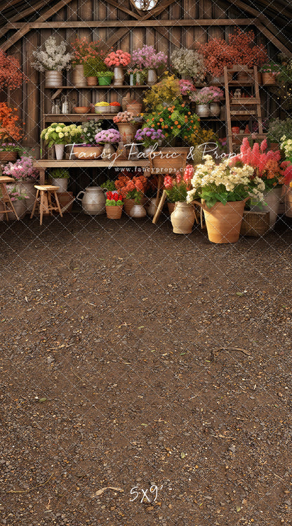 Grandma's Gardening Shed - With Sweep Option